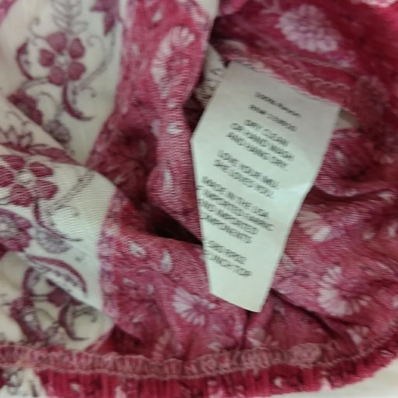 SMYMM off shoulder floral print crop top M NWT - Picture 4 of 6